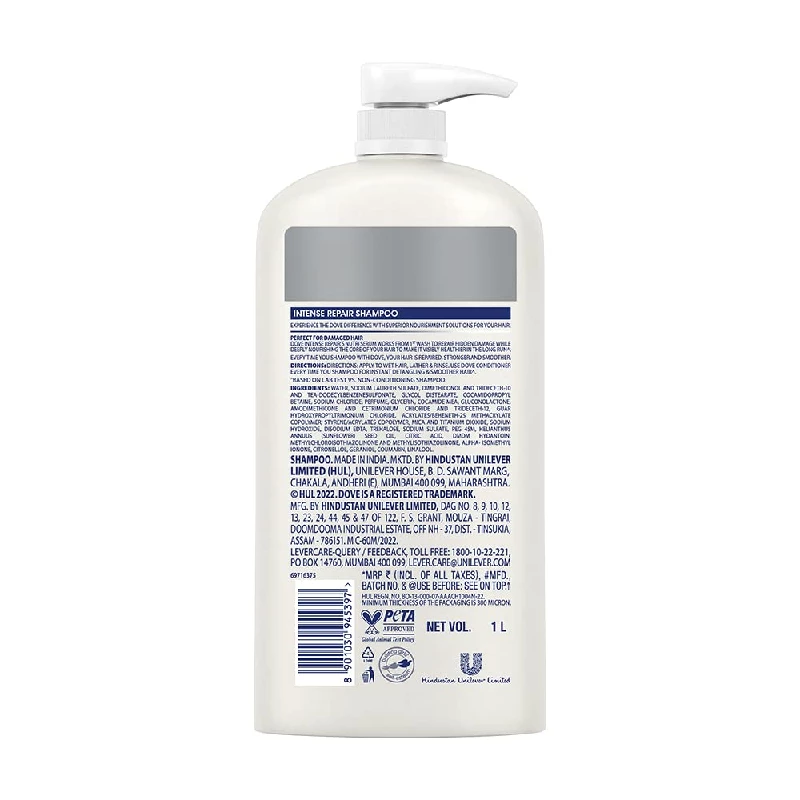 Dove Intense Repair Shampoo, 1 L-2.webp